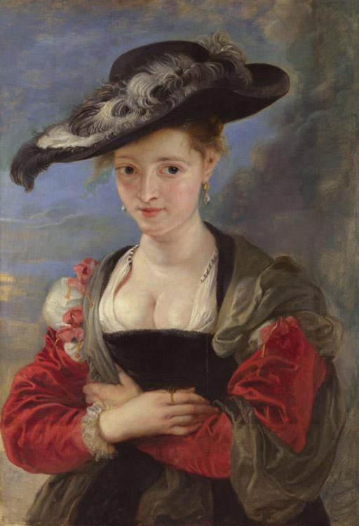 Peter Paul Rubens Portrait of Susanne Fourment (mk08) France oil painting art